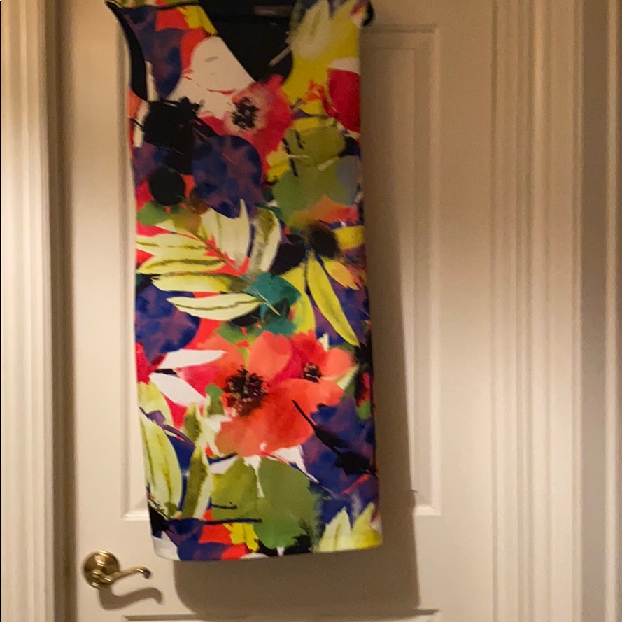 Wow! Fabulous Color And Fabric Dress